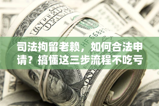 武汉司法拘留老赖，如何合法申请？搞懂这三步流程不吃亏！
