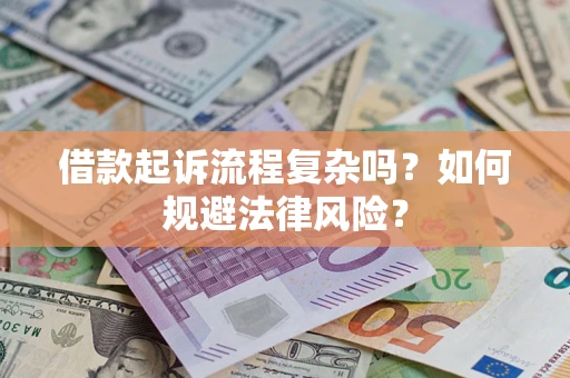 武汉借款起诉流程复杂吗？如何规避法律风险？
