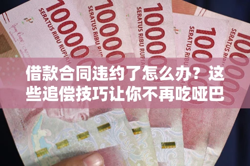 武汉借款合同违约了怎么办？这些追偿技巧让你不再吃哑巴亏