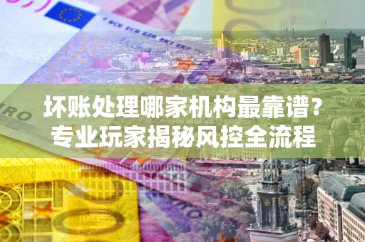 武汉坏账处理哪家机构最靠谱？专业玩家揭秘风控全流程