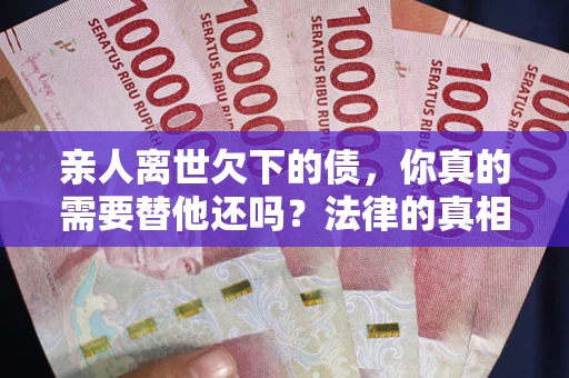 武汉亲人离世欠下的债，你真的需要替他还吗？法律的真相或许与你想的不一样